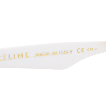 Celine CL4019IN White Acetate Cat Eye Sunglasses