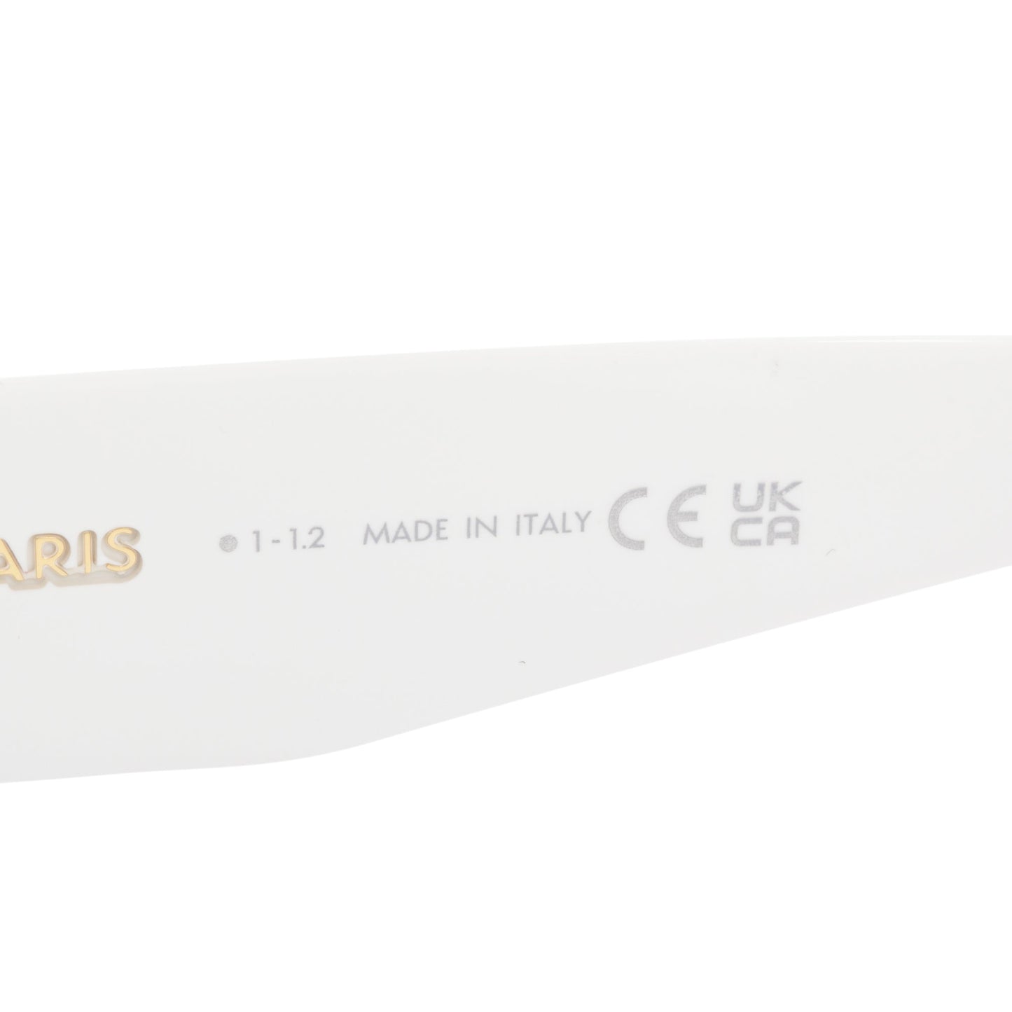 Celine CL40214U White Acetate Monochroms Square Sunglasses