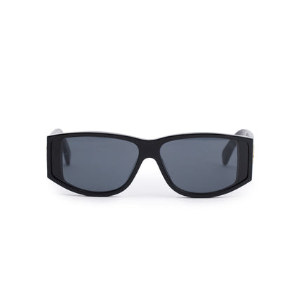 Celine CL40227U Black Acetate Triomphe Rectangular Sunglasses