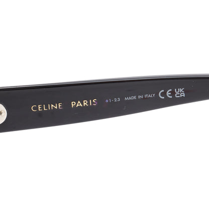 Celine CL40273U Black Acetate Bold 3 Dots Sunglasse