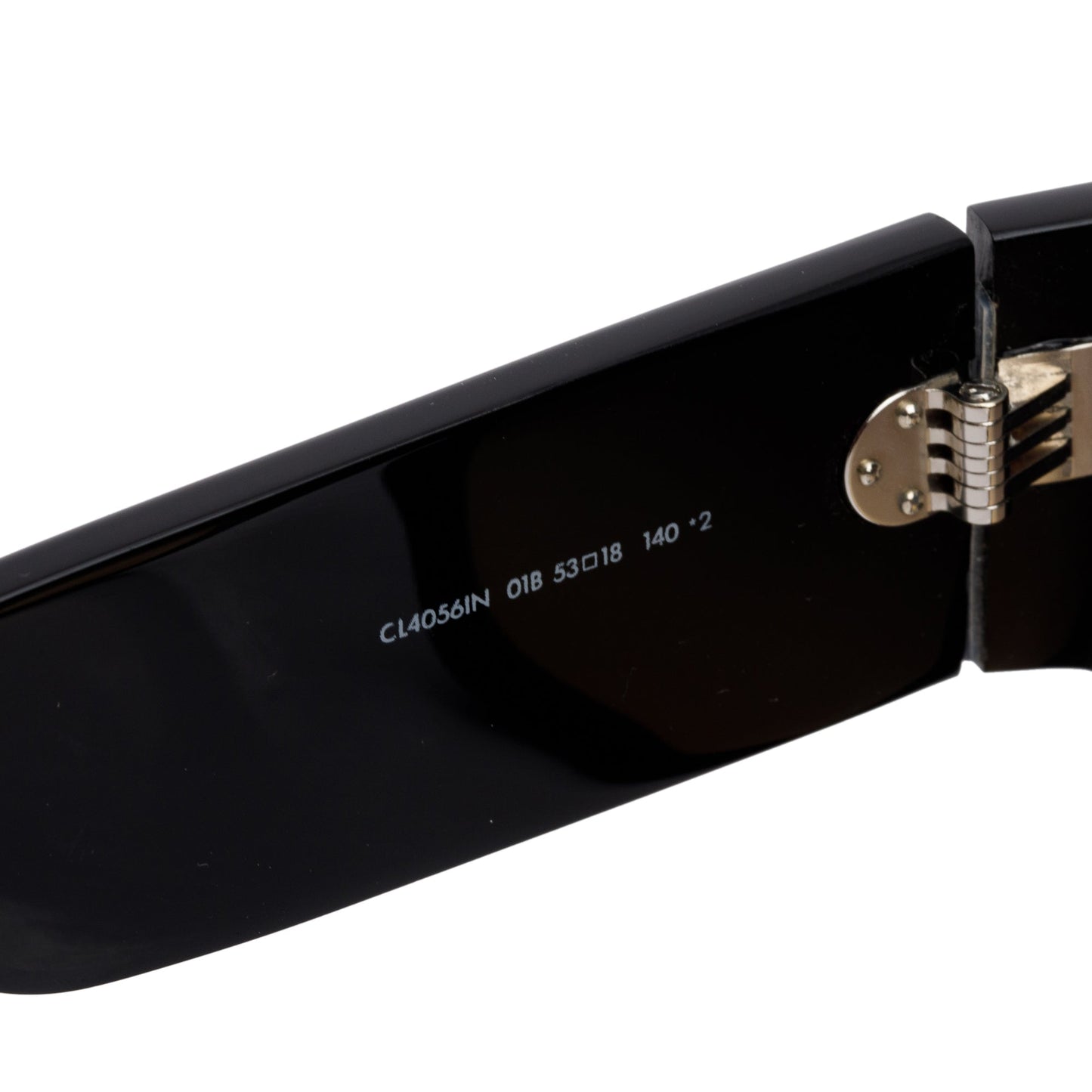 Celine CL4056IN Black Acetate Square Shield Sunglasses
