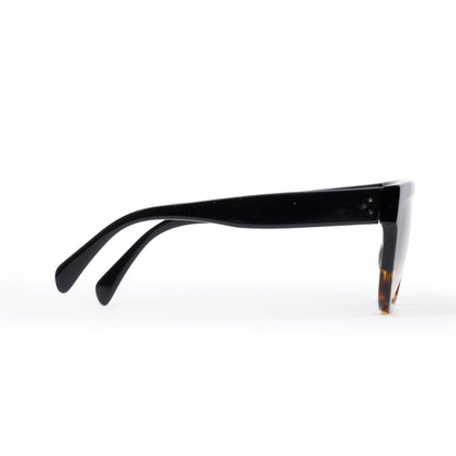 Celine CL41026/S Black & Havana Acetate Wayfarer Sunglasses