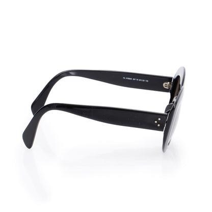 Celine CL41092/S Black Acetate Oval Sunglasses