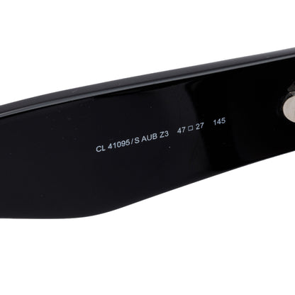 Celine CL41095/S Black Acetate Round Sunglasses