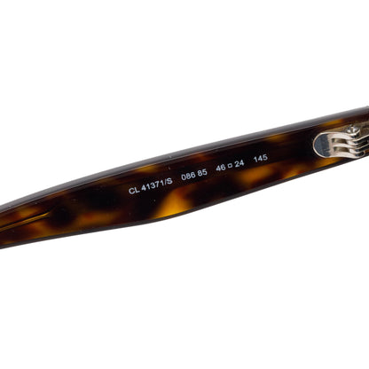 Celine CL41371/S Havana Acetate Round Sunglasses