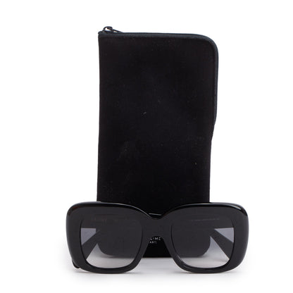 Celine CL41433/S Black Acetate Stella Sunglasses