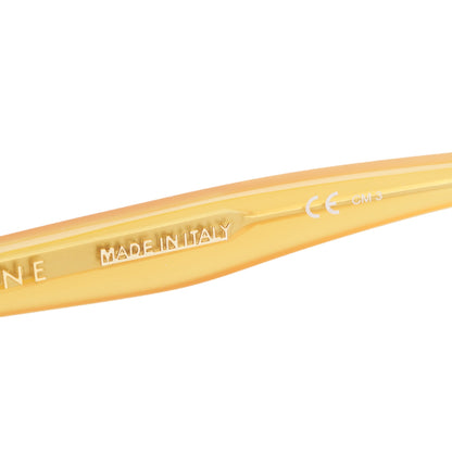 Celine CL41436/S Brown Acetate Thin Ella Round Sunglasses