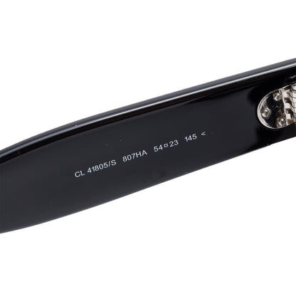 Celine CL41805/S Black Acetate Oversized Sunglasses