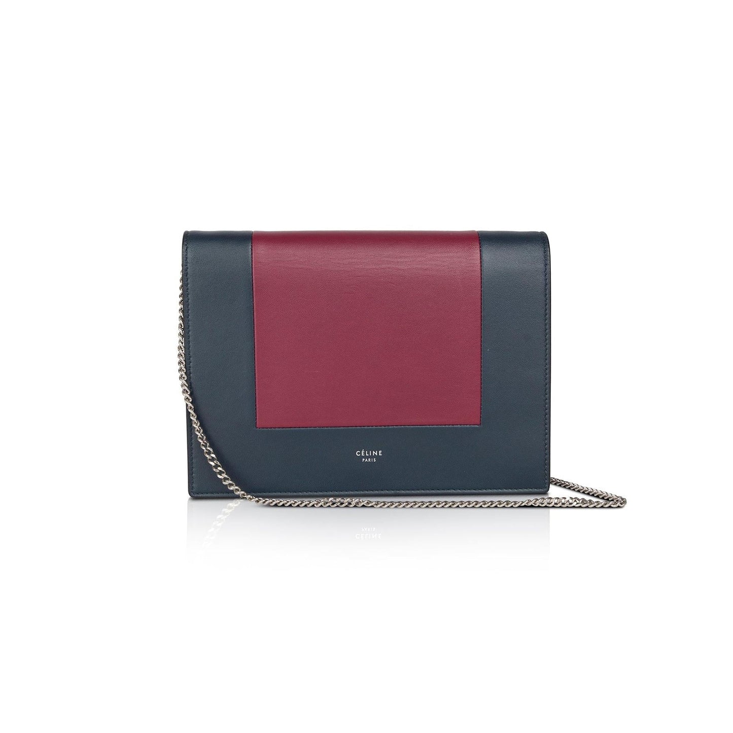 Celine Frame Evening Clutch on Chain