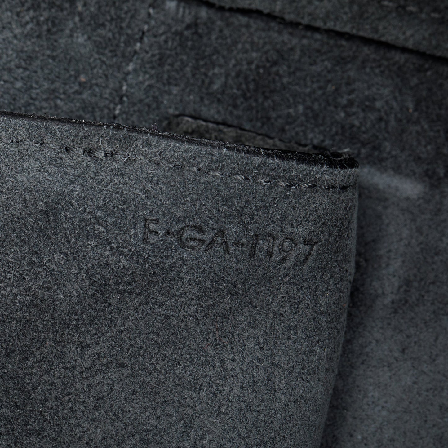 Celine Grey Grained Calfskin Leather Mini Belt Bag