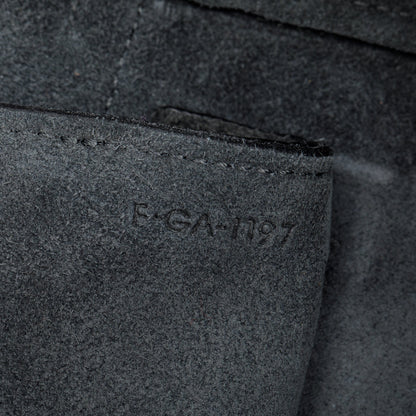 Celine Grey Grained Calfskin Leather Mini Belt Bag