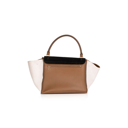 Celine Large Tricolor Trapeze Bag