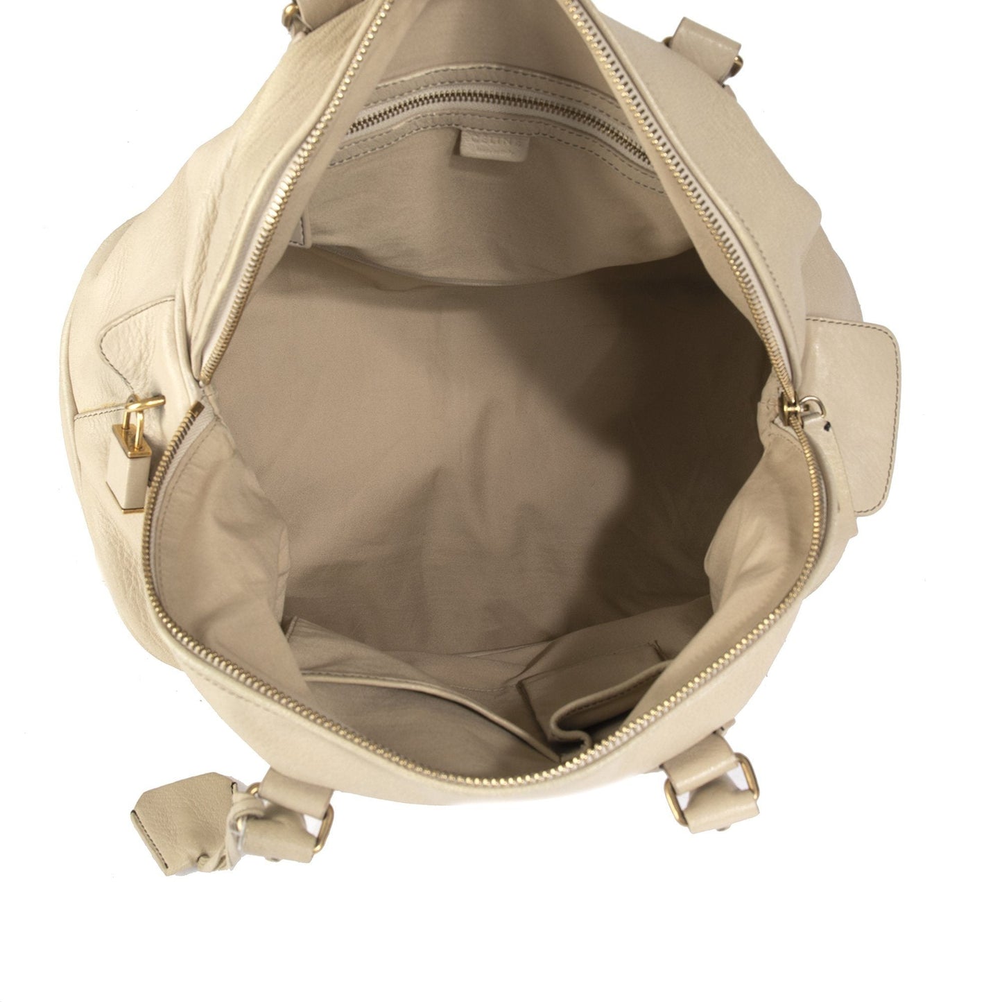 Celine Leather Bowling Bag