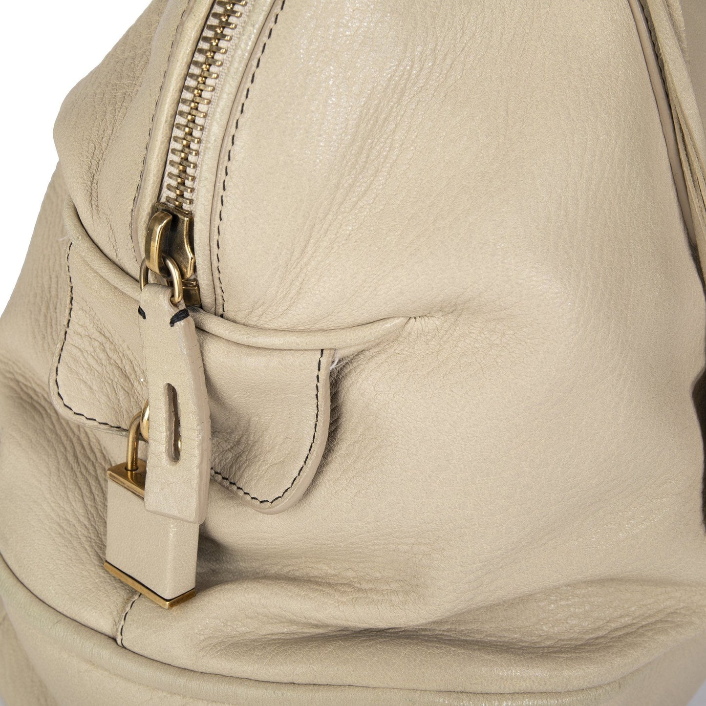 Celine Leather Bowling Bag