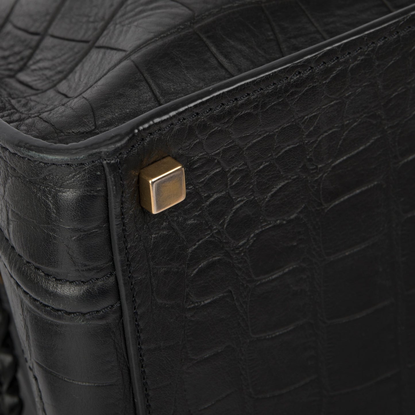 Celine Medium Embossed Luggage Phantom Tote