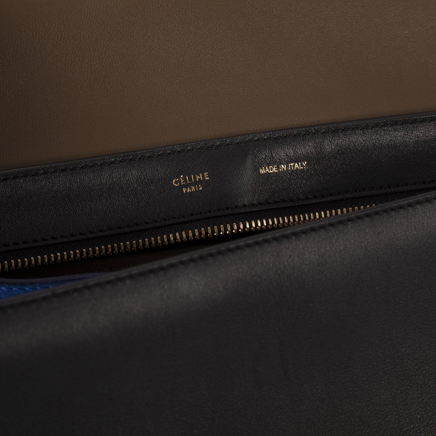Celine Medium Tricolor Trapeze Bag