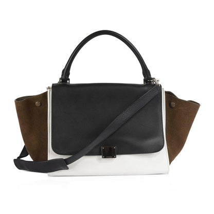 Celine Medium Tricolor Trapeze Bag