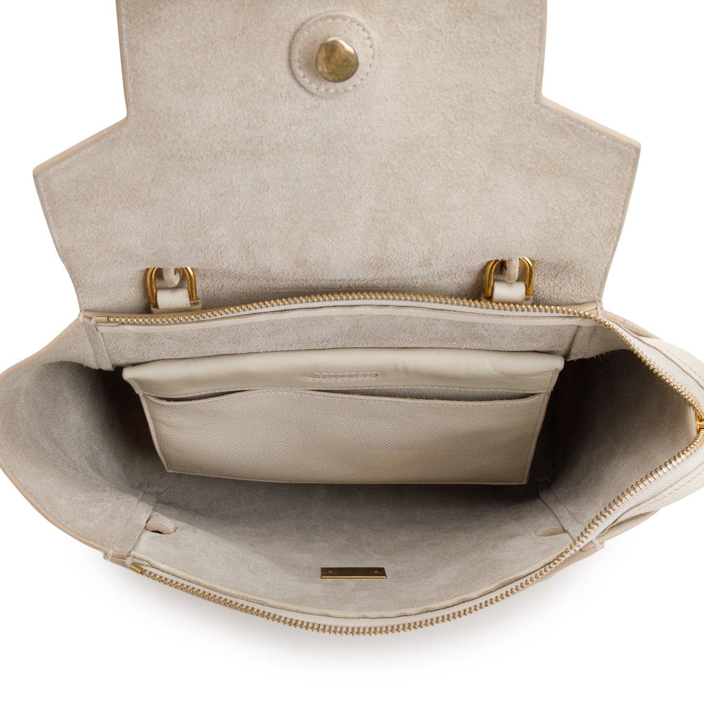 Celine Neutral Leather Micro Belt Bag