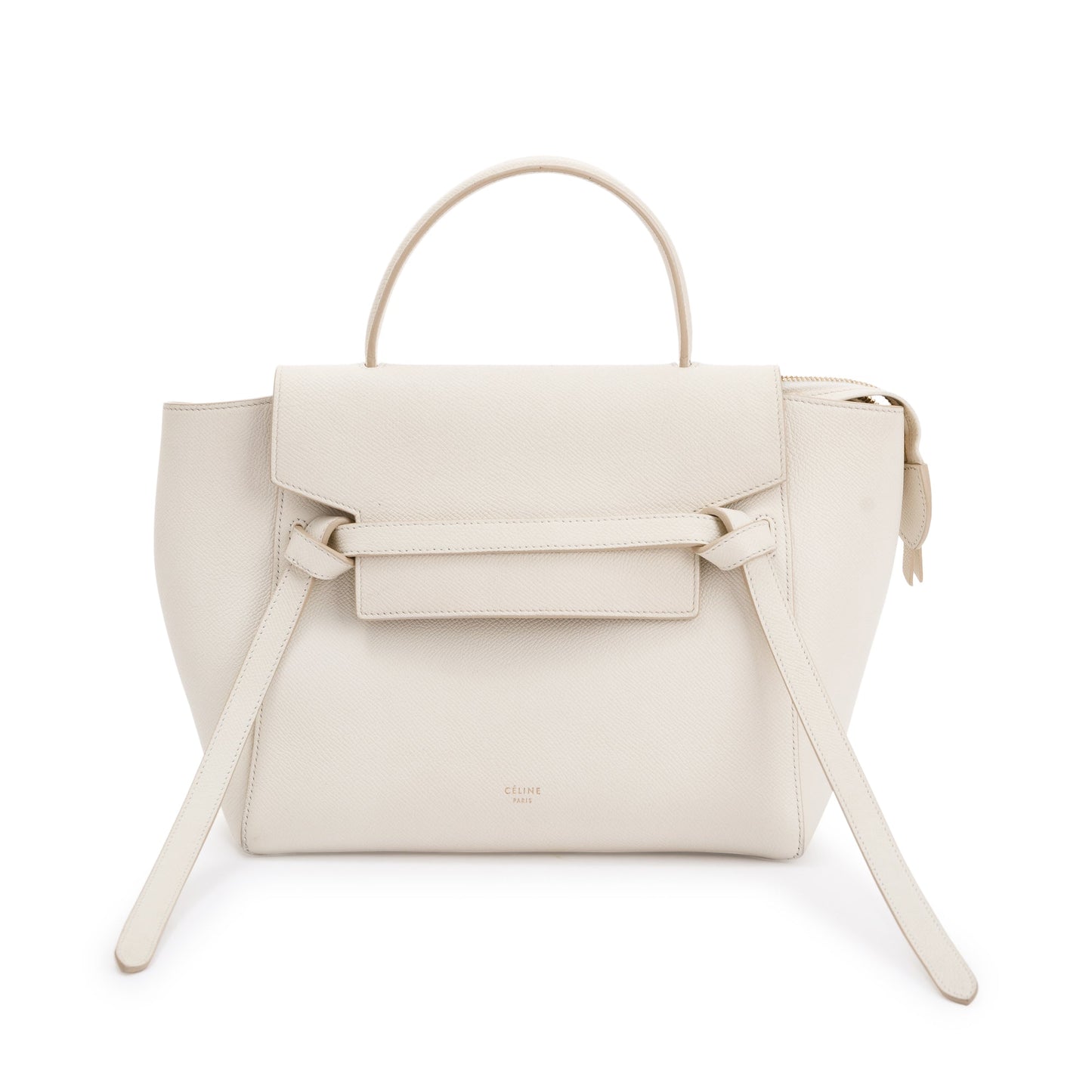 Celine Neutral Leather Micro Belt Bag