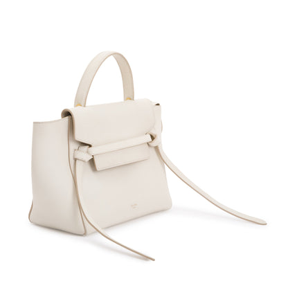 Celine Neutral Leather Micro Belt Bag