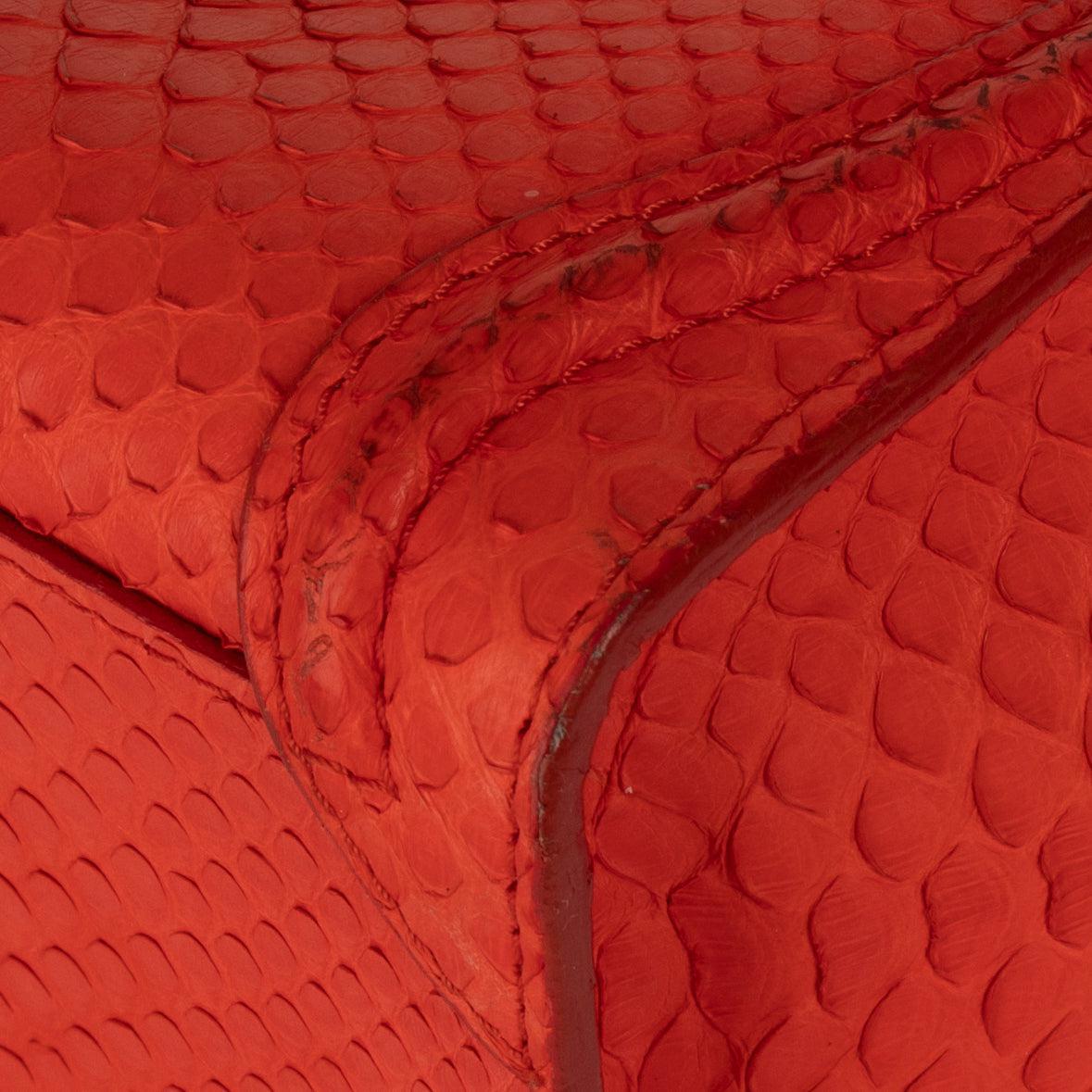 Celine Python Nano Luggage Tote
