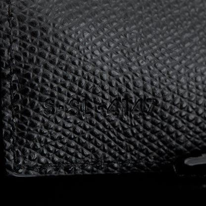 Celine Small Black Grained Calfskin Leather Vertical Cabas Tote