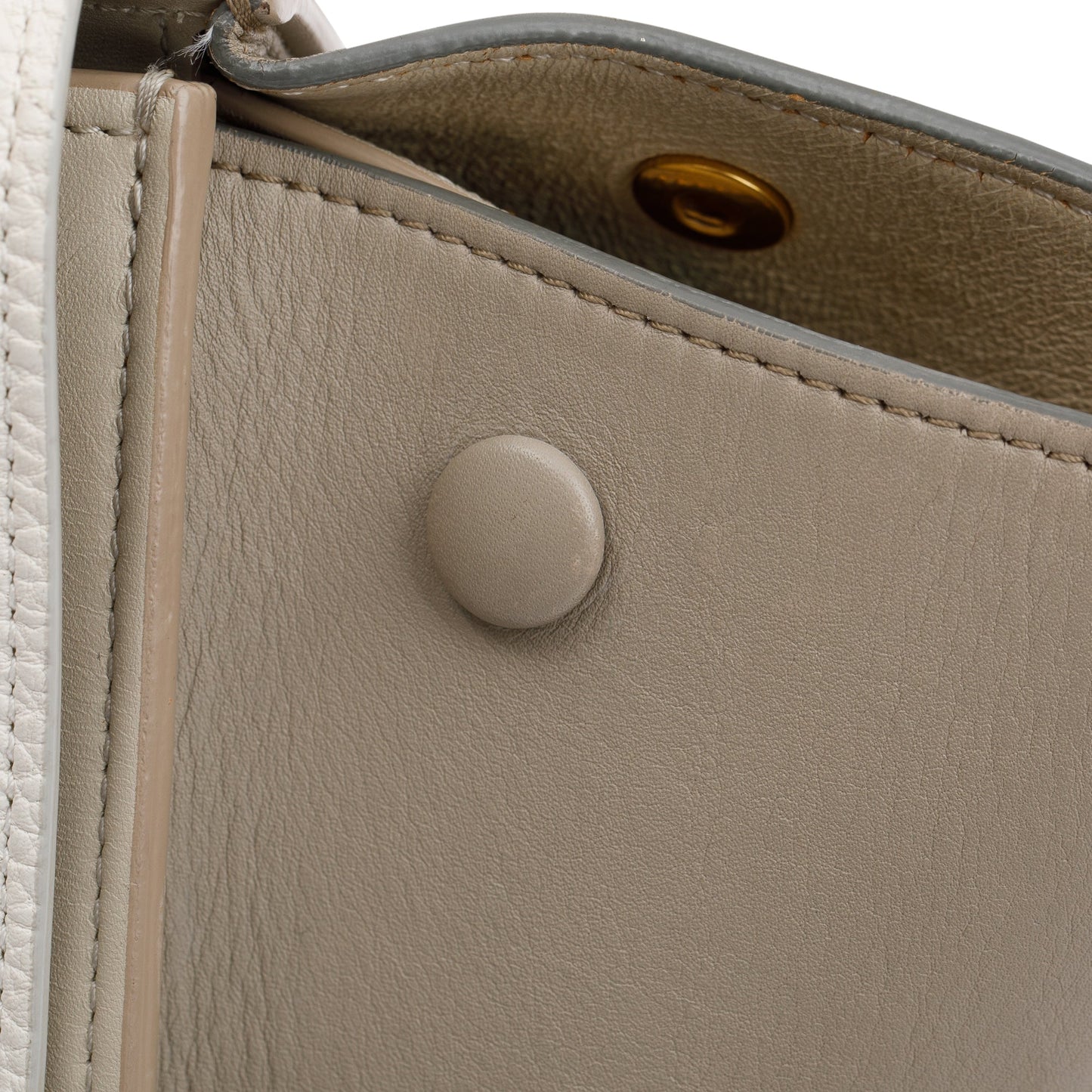 Celine Small Tricolor Leather Trapeze Bag