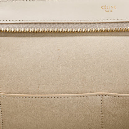 Celine Small Tricolor Leather Trapeze Bag