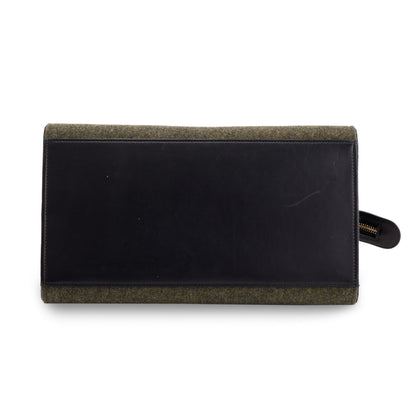 Celine Small Tricolour Wool Trapeze Bag