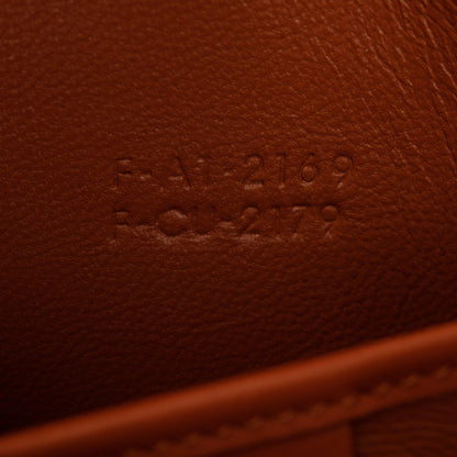 Celine Terracotta Smooth Calfskin Leather Nano Luggage Tote