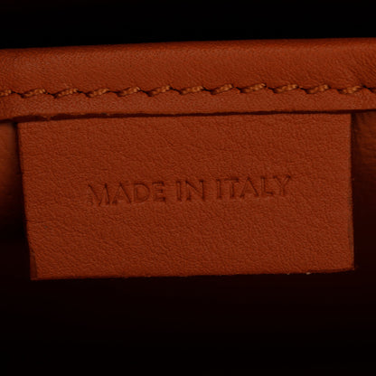 Celine Terracotta Smooth Calfskin Leather Nano Luggage Tote