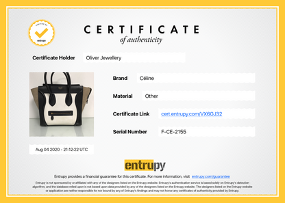 Celine Tricolor Mini Luggage Tote