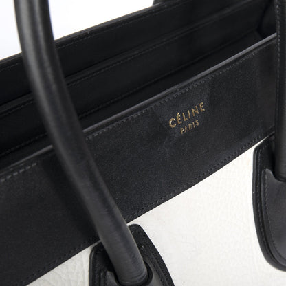 Celine Tricolor Mini Luggage Tote