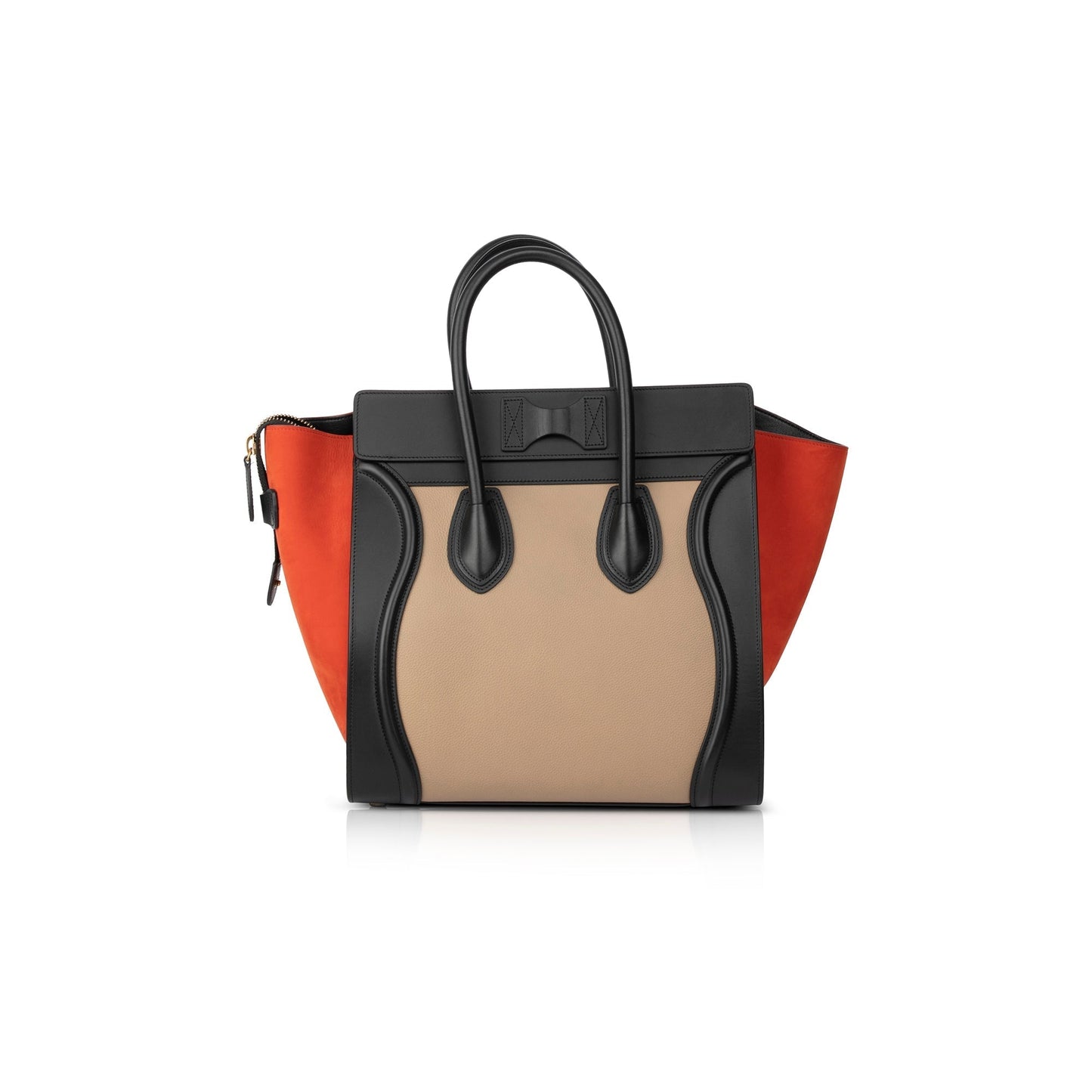 Celine Tricolour Mini Luggage Tote