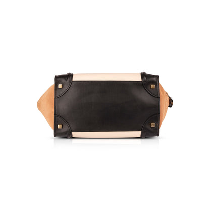Celine Tricolour Mini Luggage Tote