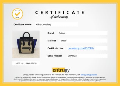 Celine Tricolour Mini Luggage Tote