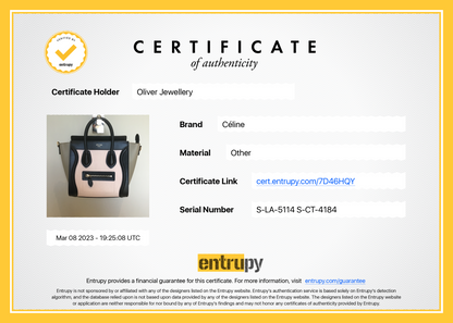 Celine Tricolour Nano Luggage Tote