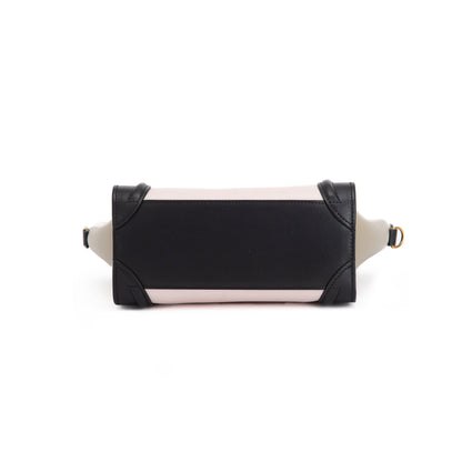 Celine Tricolour Nano Luggage Tote