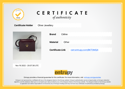 Celine Vintage Leather Crossbody Bag