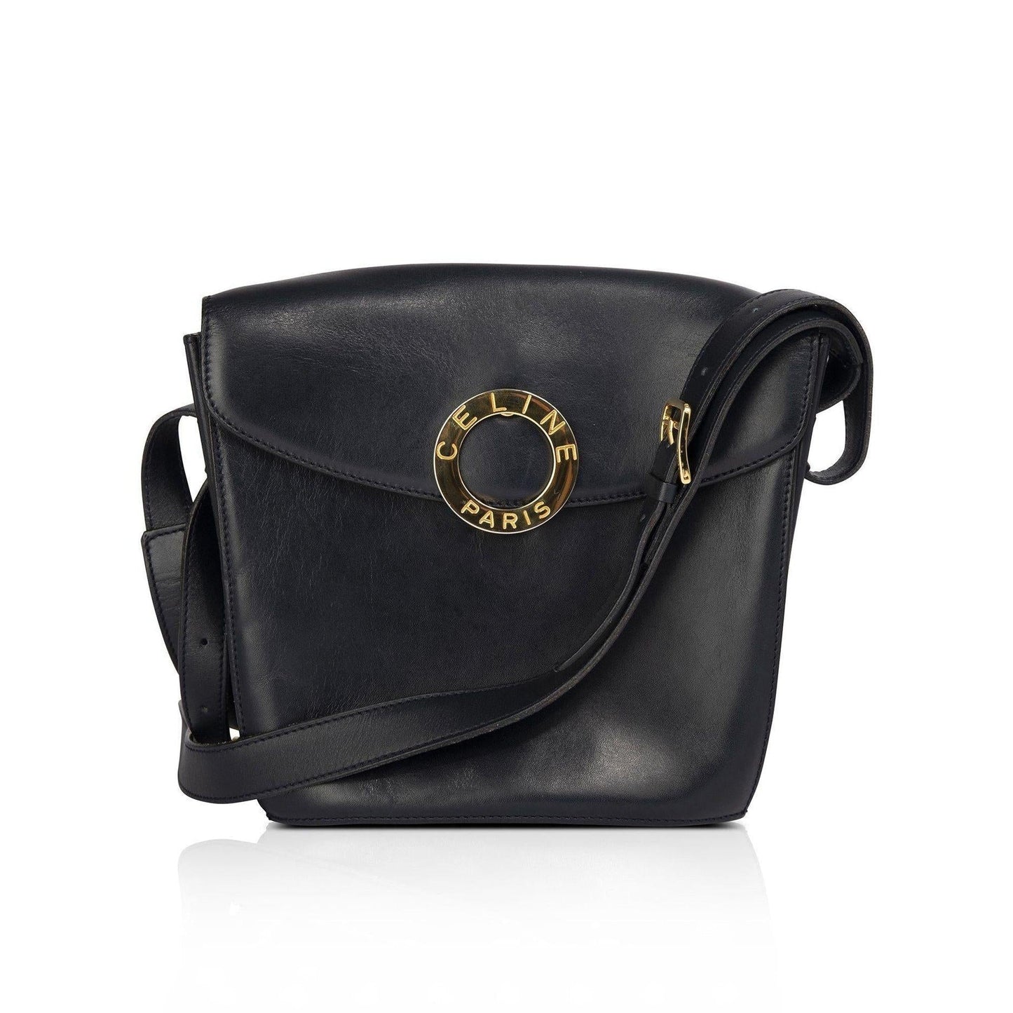 Celine Vintage Leather Crossbody Bag