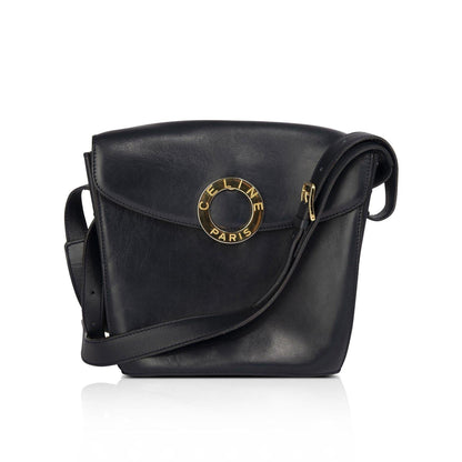 Celine Vintage Leather Crossbody Bag