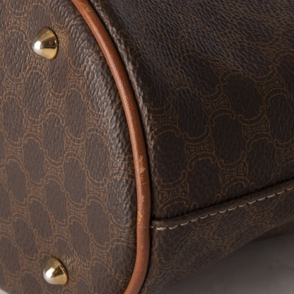 Celine Vintage Macadam Triomphe Bucket Bag