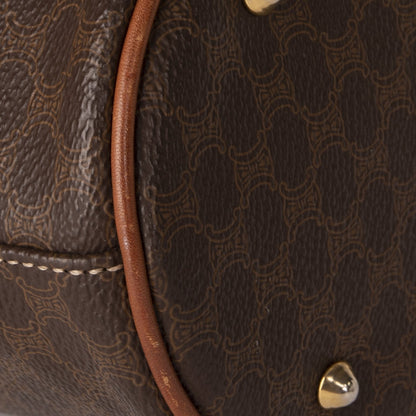 Celine Vintage Macadam Triomphe Bucket Bag