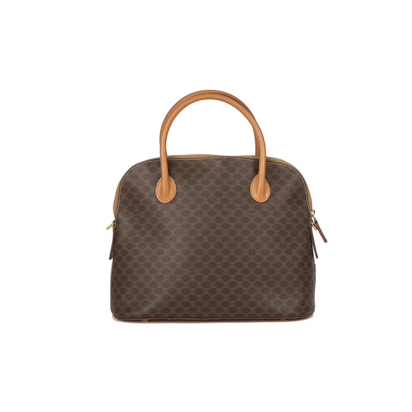 Celine Vintage Macadam Triomphe Dome Bag