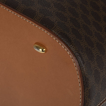 Celine Vintage Macadam Triomphe Dome Bag