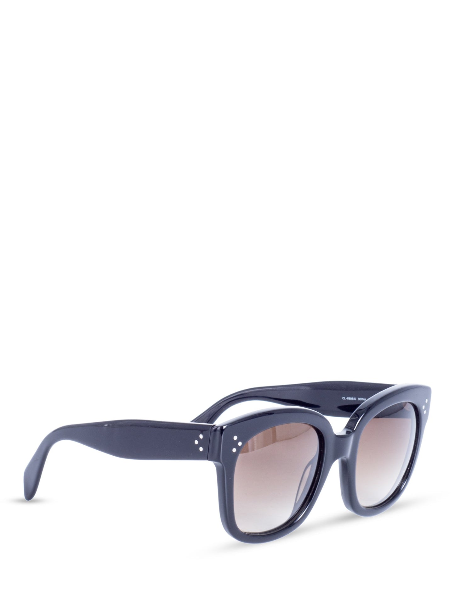 Luxury CELINE Wayfarer Gradient Lenses Sunglasses Black Grey