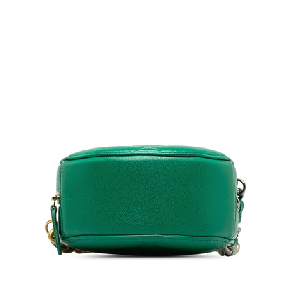 Chanel 19 Round Lambskin Clutch With Chain (SHG-pjBnNJ)