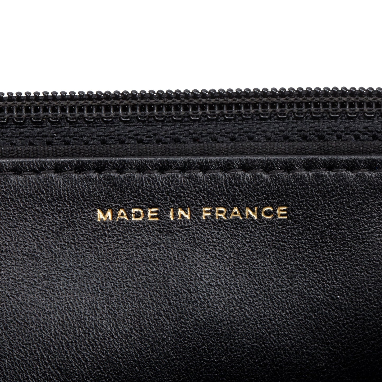 Chanel 2020 Black Lambskin Leather Boy Wallet on Chain