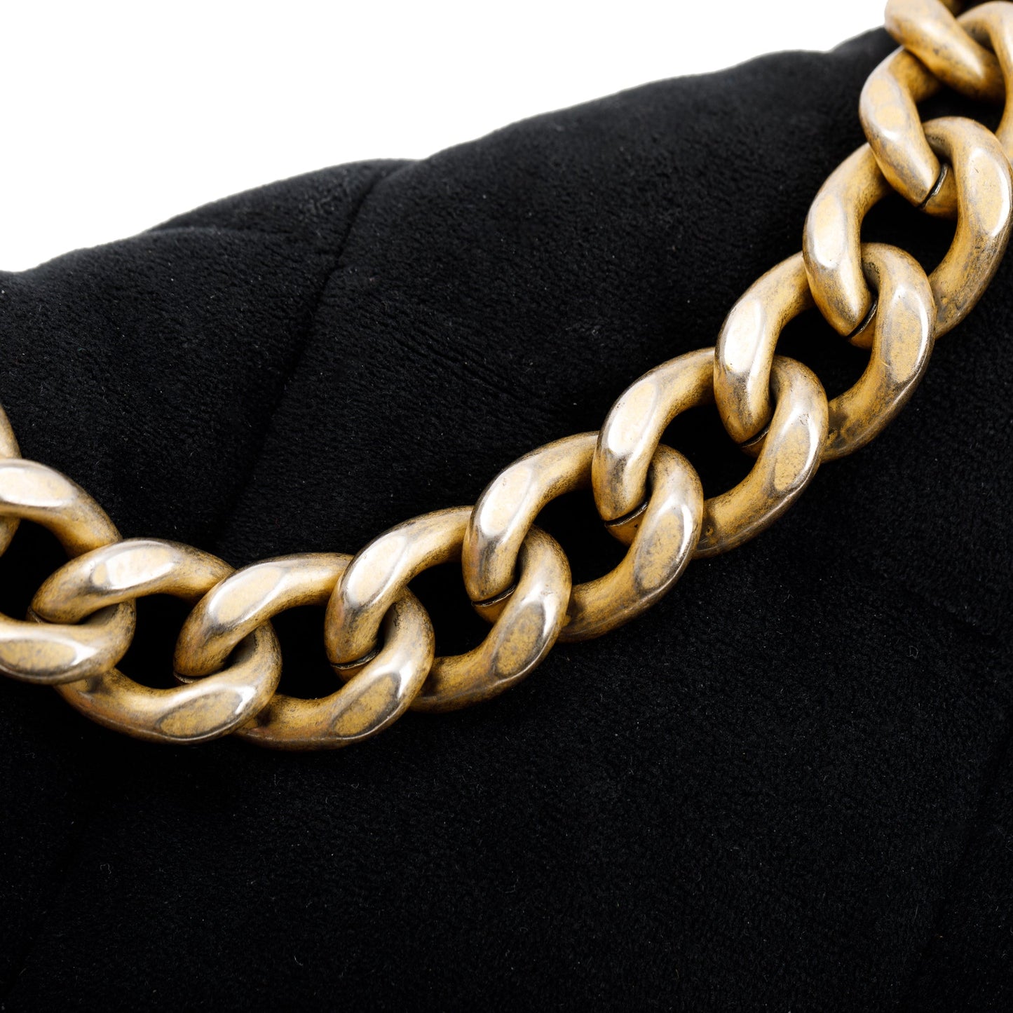 Chanel 2020 Black Velvet Medium 19 Flap Bag