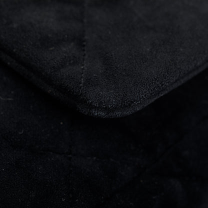 Chanel 2020 Black Velvet Medium 19 Flap Bag